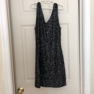 Sequined mini dress